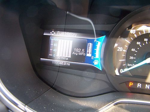 2013 FORD FUSION ENERGI HYBRID ELECTRIC PERAL WHITE WTH NAVIGATION FREE SHIPPING, US $45,085.00, image 16