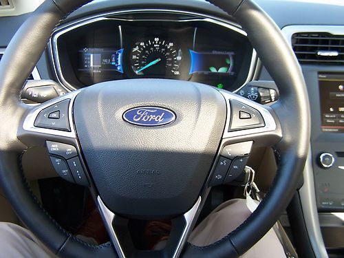 2013 FORD FUSION ENERGI HYBRID ELECTRIC PERAL WHITE WTH NAVIGATION FREE SHIPPING, US $45,085.00, image 17