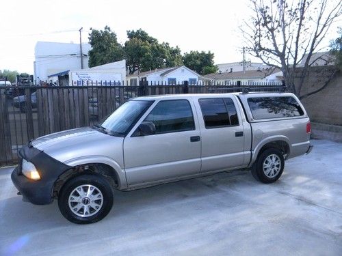 2002 gmc sonoma sls crew cab pickup 4-door 4.3l