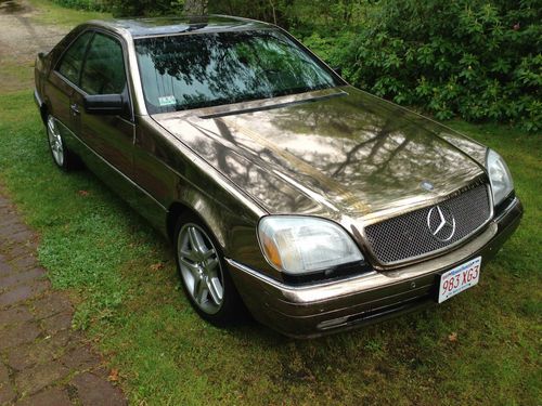 1997 mercedes-benz s500 base coupe 2-door 5.0l