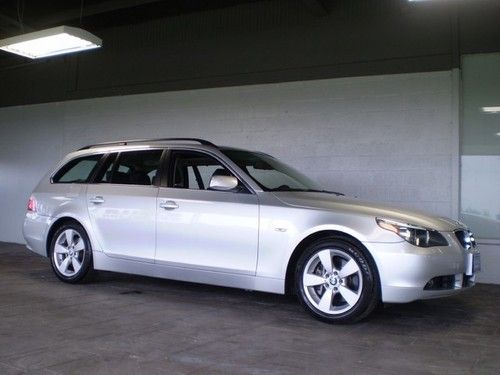 2007 bmw 530xit awd wagon, 3.0l auto pano roof, lthr 100k