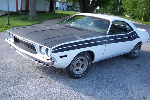 1973 challenger #s matching 318 build sheet &amp; fender tags project good rails