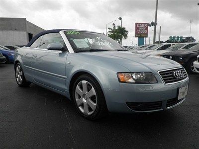 2004 audi a4 convertible only 14k miles one owner clean
