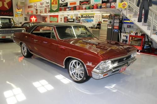 1966 chevelle ss pro touring ls 3 motor 4 wheel disc brakes 4l85e ovrdrive trans