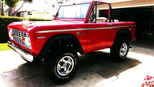 1967 ford bronco sport, restoration. ps, pb, lift