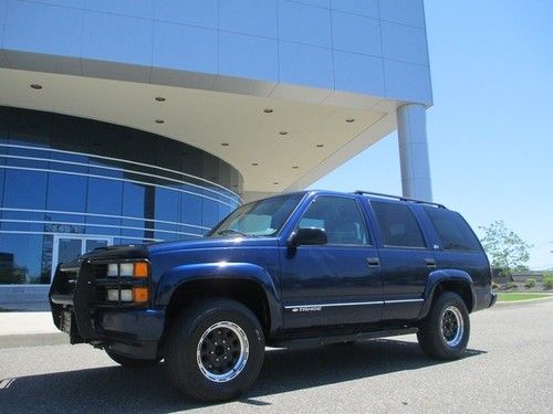 2000 chevrolet tahoe z71 4x4 low miles rare find loaded