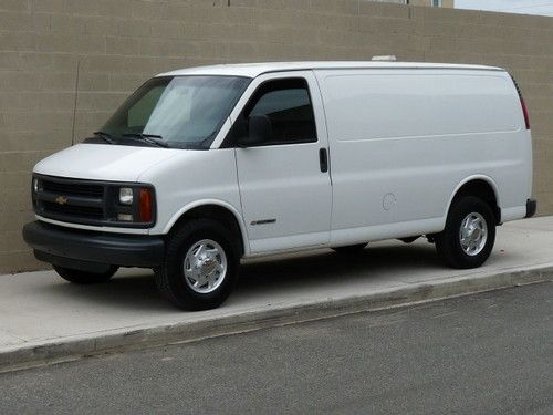 2002 chevrolet express 3500 cargo van 5.7l