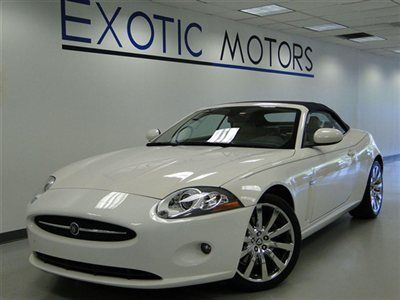 2007 jaguar xk8 convertible! nav heated-sts pdc xenon 19"chrome 13k-miles 1-ownr