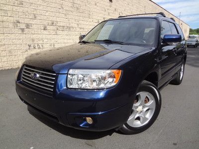 Subaru forester awd 2.5x cruise sunroof heated seats free autocheck no reserve