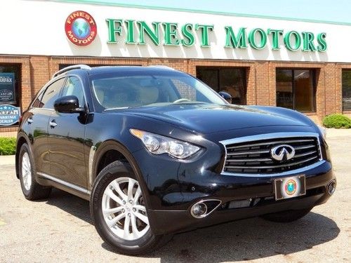 2012(12) infiniti fx35 awd navigation premium pckg black 4 cameras we finance