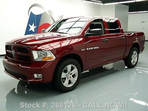 2012 dodge ram express crew hemi 6-pass ram box 20's 2k texas direct auto