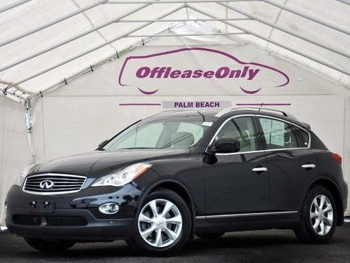 Awd leather cruise control cd player all power parking aid off lease only