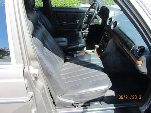 1983 MERCEDES 300 D TURBO DIESEL, image 7