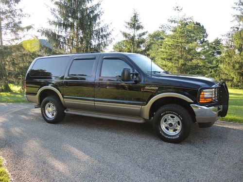 2001 ford excursion limited sport utility 4-door 7.3l powerstroke turbo diesel