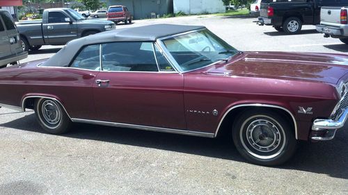 1965 chevrolet impala convertible 6.5l 396 factory air condition