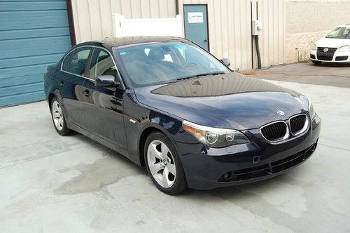 Warranty 2004 bmw 530i 6 speed manual leather sunroof 30 mpg sedan 04 6 spd man