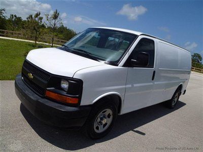 2005 chevrolet 1500 express cargo van work van 120k miles v6 florida van no rust