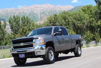 2007 chev silverado 2500hd crew cab ltz 6.6l duramax turbo diesel 4x4 1-owner