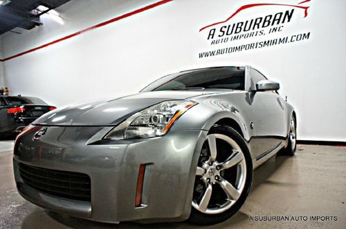 2003 nissan 350z touring coupe 18"rims manual performance upgrades clean carfax