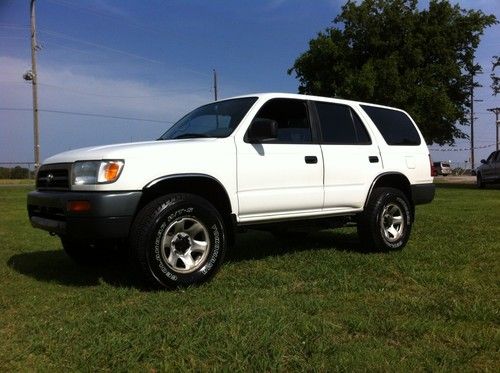 1996 toyota 4runner sport utility 4-door 2.7l 4x4 - rare 5-speed 4x4 new tires!!