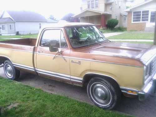 Dodge ram pick-up 1976