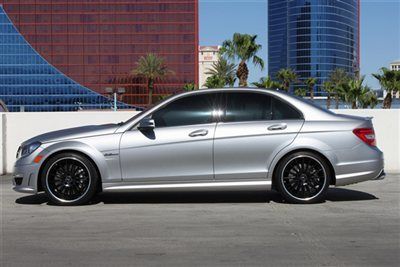 1 of 62 rare 2012 mercedes c63 amg "edition 1" designo magno alanite grey matte!