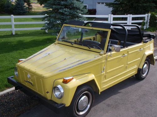 1973 volkswagen thing base 1.6l