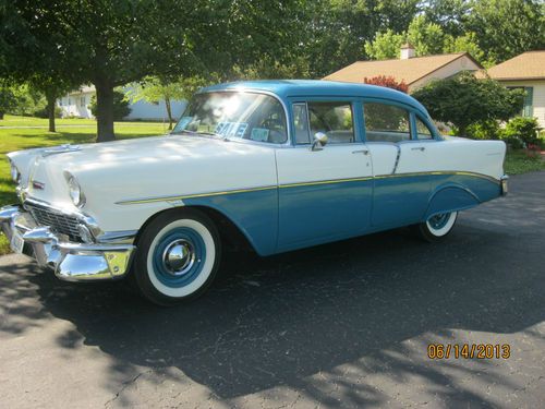 1956 chevrolet 210 - 4 door sedan