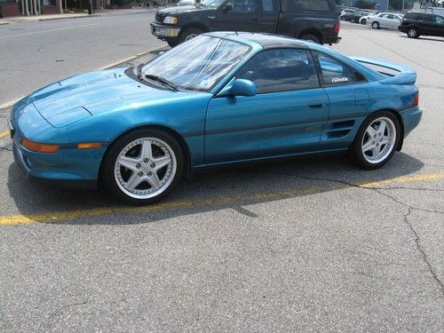 1993 teal mr2 turbo - fully built motor - sleeper look