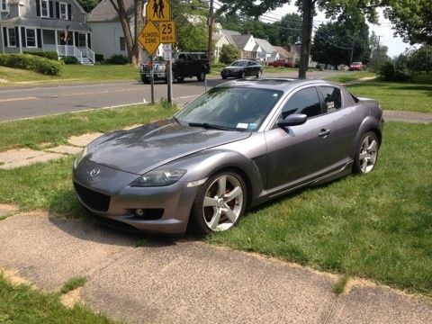 2004 mazda rx-8 shinka coupe 4-door 1.3l greddy stance k&amp;n manual no reserve