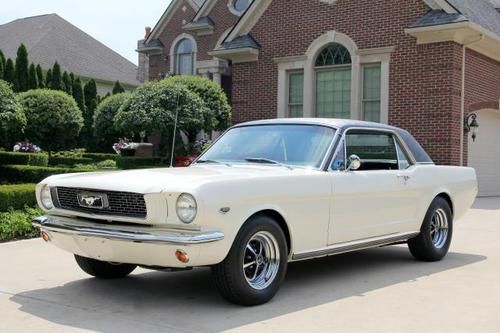 1966 mustang coupe 302 4 speed gorgeous restored show