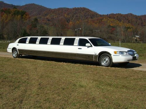 Lincoln Limousine, White Ultra, 180