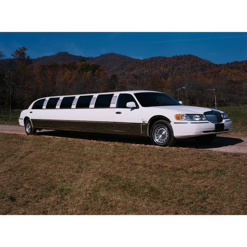 Lincoln Limousine, White Ultra, 180