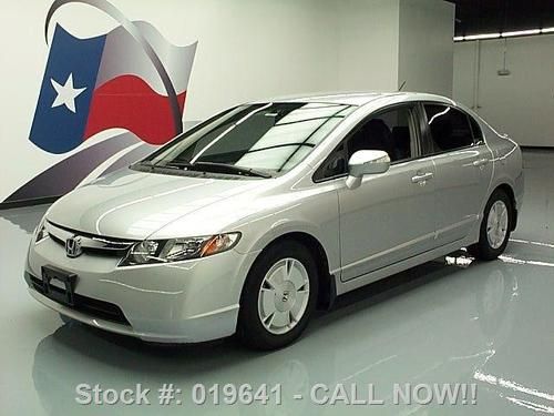 2006 honda civic hybrid auto cd audio cruise ctrl 39k texas direct auto