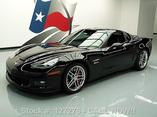 2007 chevy corvette z06 505 hp 6-speed nav hud only 13k texas direct auto