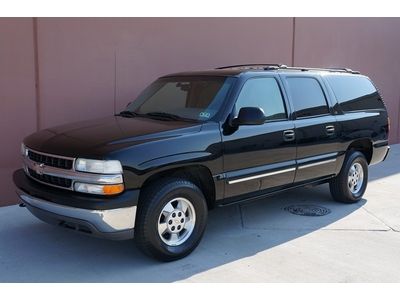 01 chevy suburban ls 1500 4x4 1 owner carfax cert cd/xm xtra clean must see!!!!!