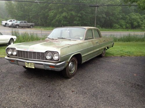 1964 chevrolet bel air base sedan 4-door 3.8l