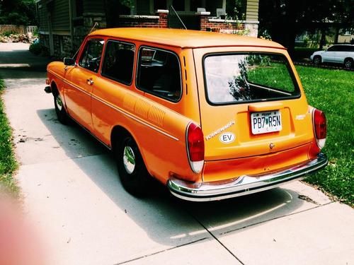 1973 volkswagen squareback type iii wagon (electric vehicle)