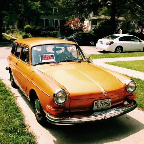 1973 Volkswagen Squareback Type III wagon (Electric Vehicle), image 2