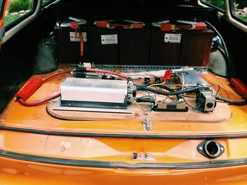 1973 Volkswagen Squareback Type III wagon (Electric Vehicle), image 12