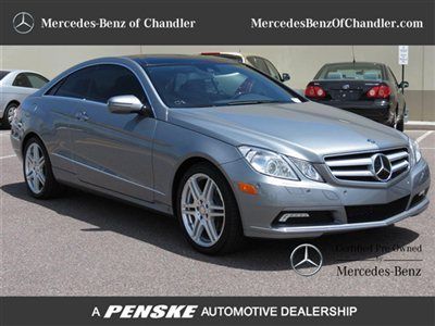 2010 mercedes e350 coupe sport, p2 distronic, certified, call 480-421-4530