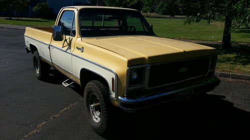 1979 chevrolet 1 ton 30 4x4 1 owner 94k actual miles