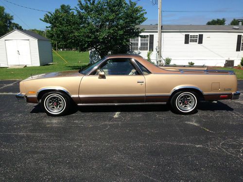 1985 chevrolet el camino conquista low miles less than 51,000