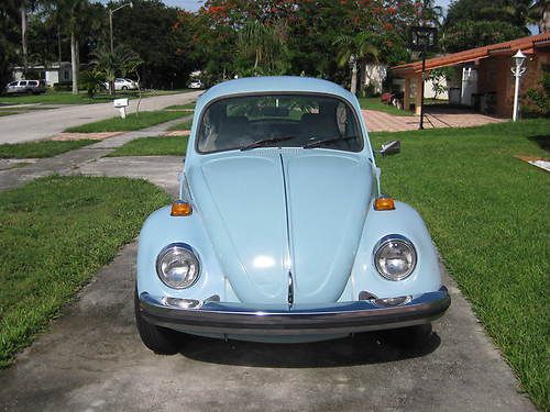 1974 volkswagen standard 2-door coupe