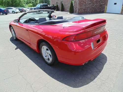 1996 Mitsubishi Eclipse GST TURBO 5sp Spyder convertible all original very clean, image 5