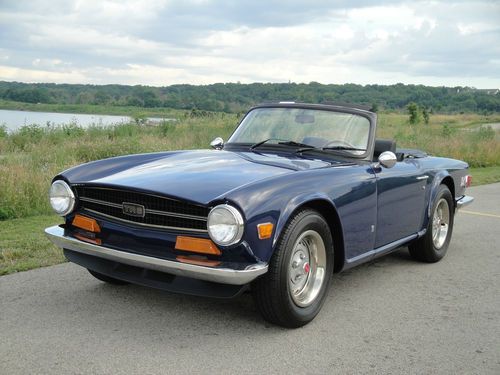 Clean restored 1973 triumph tr6