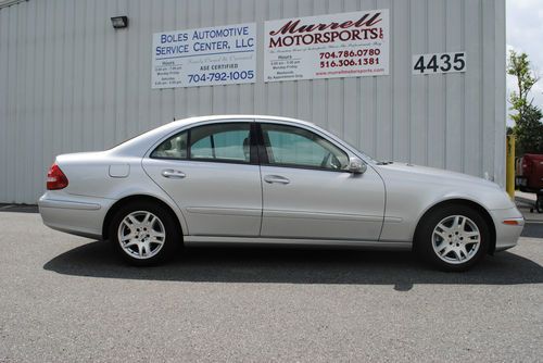 2004 mercedes-benz e class e320 base sedan 4-door 3.2l v6 rwd low reserve