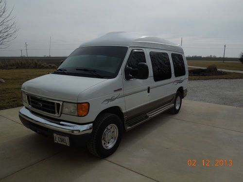 Rare 2005 ford e-350 diesel conversion van