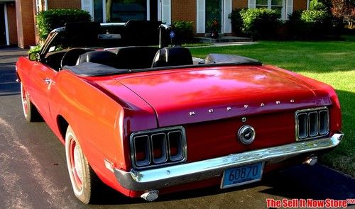Rare survivor 1970 70 mustang convertible v8 ford motor company muscle car