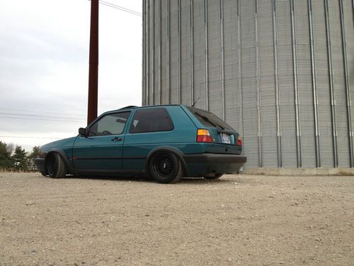 Vw mk2 volkswagen golf gti air ride 16v g60 custom built bbs rs 1992